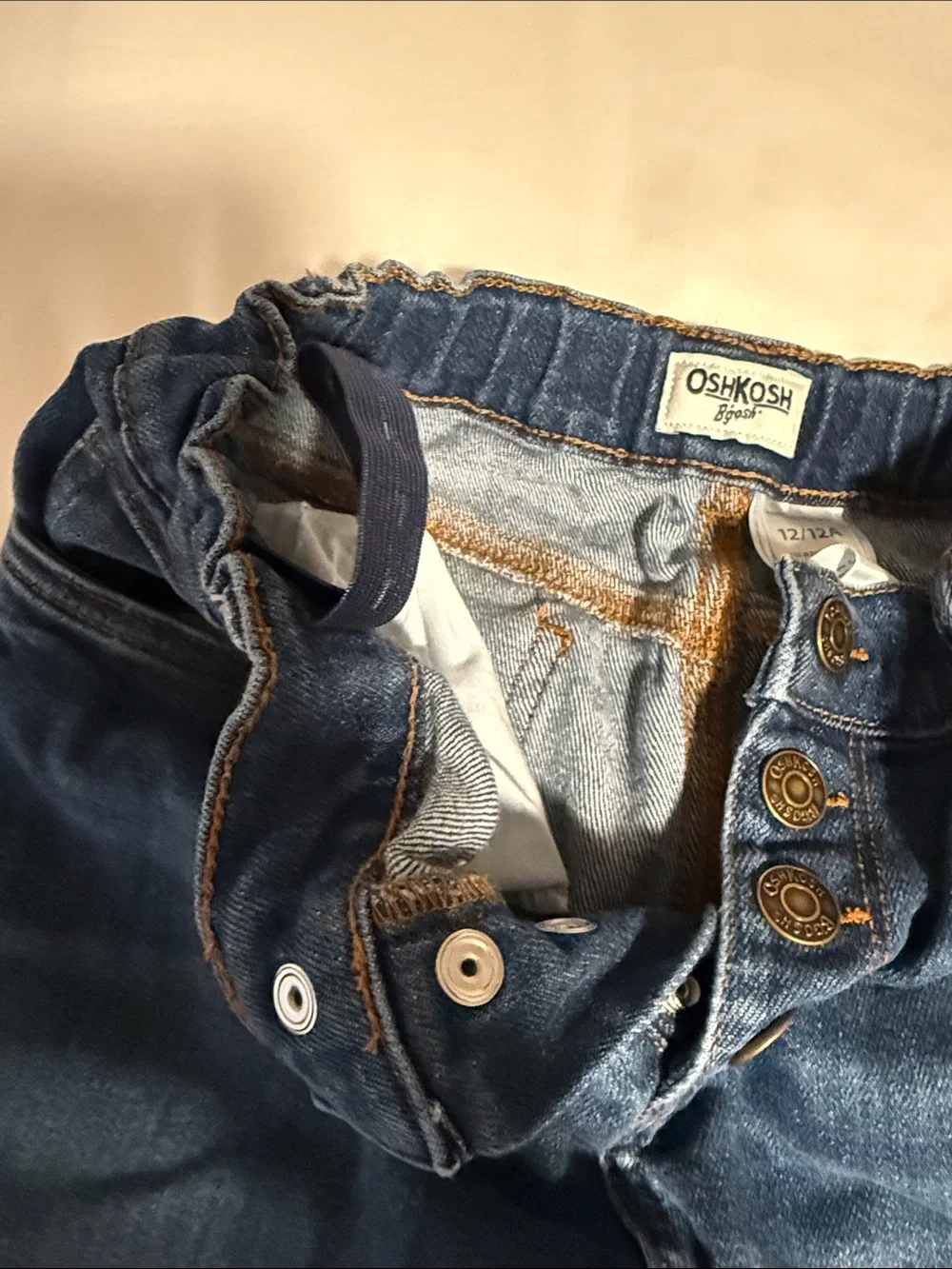 OshKosh B'gosh Kids Blue Straight-Leg Jeans